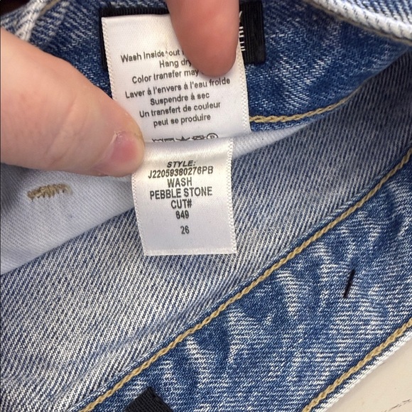 Veronica Beard Carly High Rise Kick Flare Jeans in Pebble Stone Size 26 - Picture 8 of 10